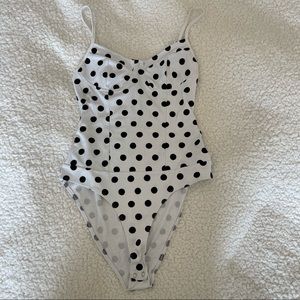 Zara polka dot bodysuit in great condition